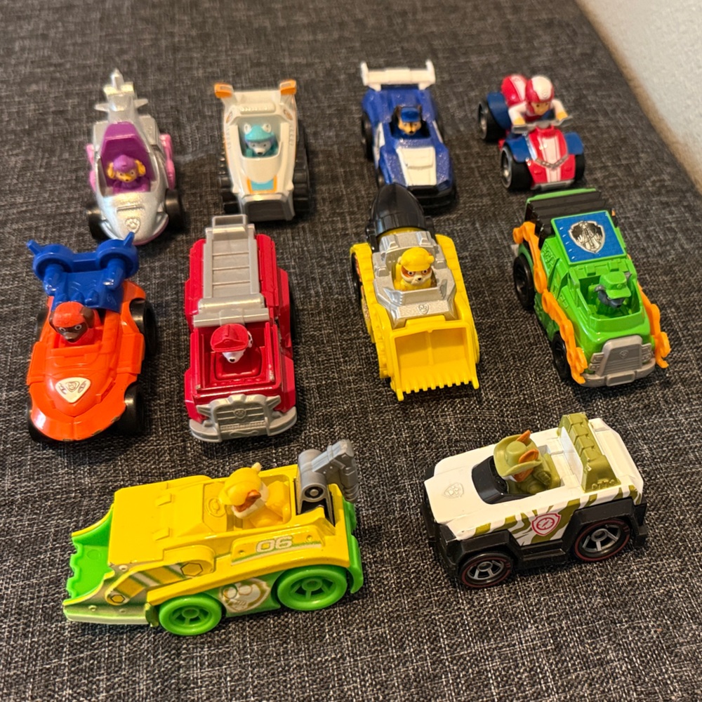 Paw Patrol True Metal set of 10